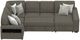 Emerald Home Ethan 4-Piece Dark Taupe Brown Right-Arm Facing Sectional and Chaise-5