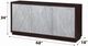 ACME Furniture Geranio Metallic Silver/Walnut Console Cabinet-2