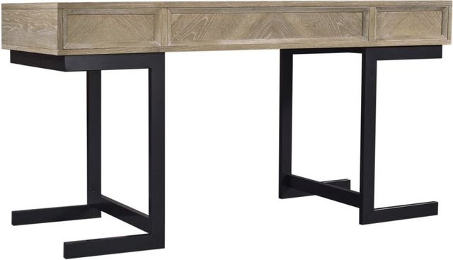 aspenhome® Harper Point Bleached Khaki 60" Writing Desk-2