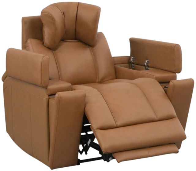 Parker House® Phoenix Autumn Caramel Power Recliner with Power Headrest and Lumbar-1