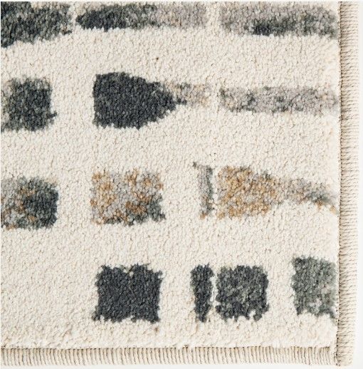 Orian Riverstone Janga Soft White 5'x8' Area Rug-1