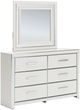 Signature Design by Ashley® Birmonton White Dresser and Mirror-0