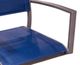 Signature Design by Ashley® Rocky Creek Blue-Gray Aluminum Outdoor Sling Swivel Chair-2