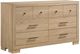 Coaster® Arielle 5-Piece Light Oak/Light Tan Eastern King Panel Bedroom Set-2