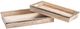 Crestview Collection Lana 2-Piece Natural Tray Set-2