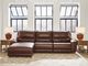 Signature Design by Ashley® DeepWakes 3-Piece Canyon Power Reclining Left-Arm Facing Sofa and Chaise-1