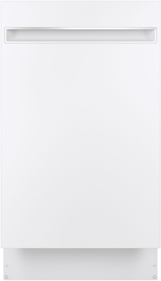 GE Profile™® 18" White Built In Dishwasher