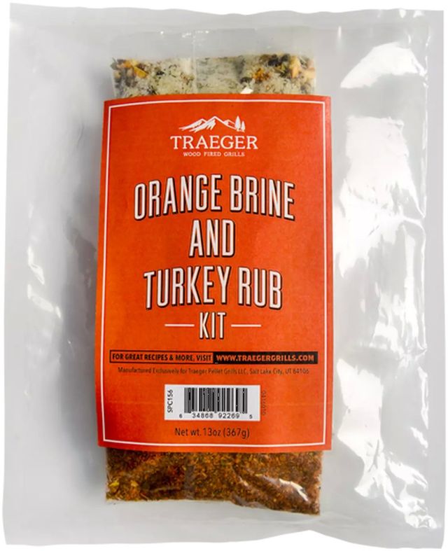 Traeger® Orange Brine and Turkey Rub Kit-0