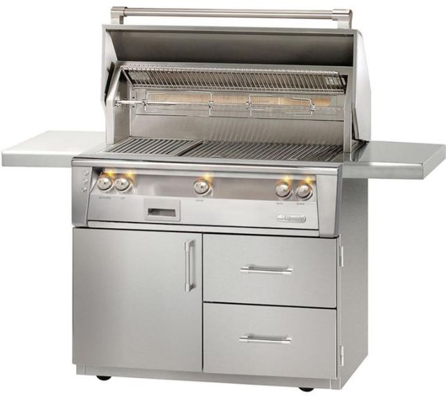 Alfresco™ ALXE Series 3-Burner Stainless Steel Freestanding Natural Gas Grill-0