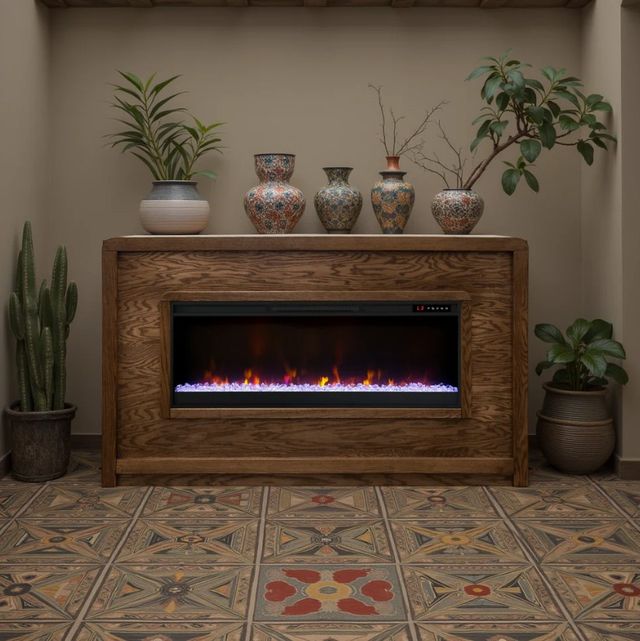 Legends Home Haven Bourbon Fireplace Mantel-1