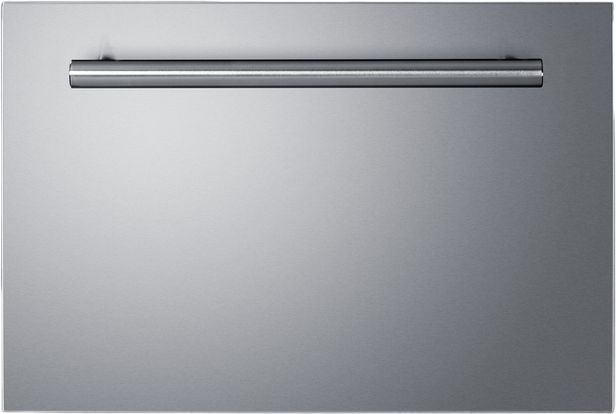 Summit® 18" Panel Ready/Stainless Steel Built In Wine Cooler Drawer