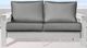 Enclover Hickory Slate/White Loveseat-1