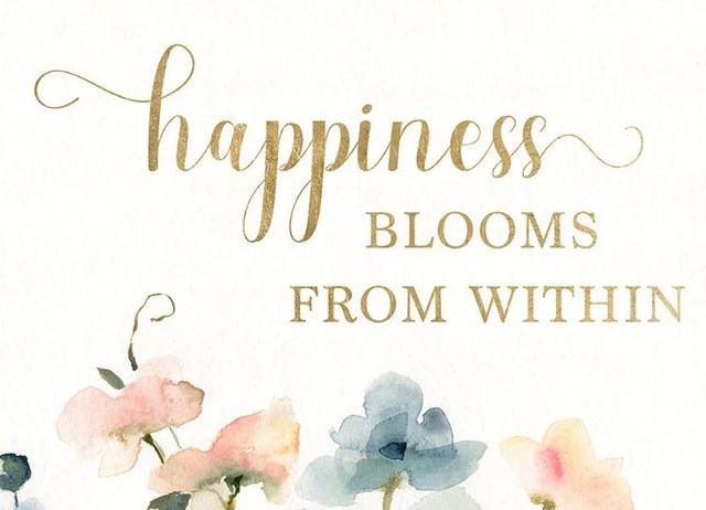Classy Art Happiness Blooms by Carol Robinson Wall Art-1