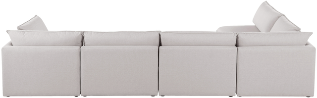 Meridian Furniture Mackenzie 5-Piece Beige Modular Sectional Set-3