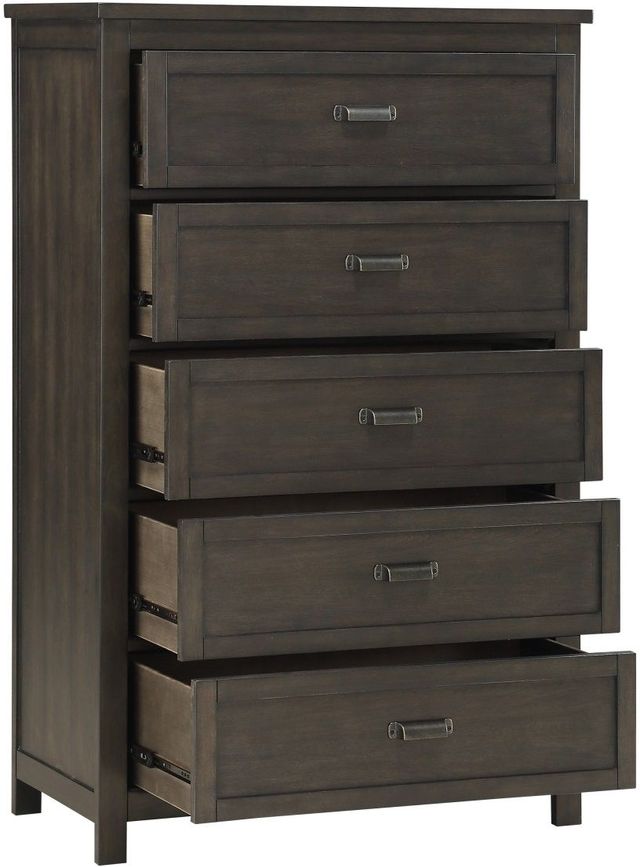 Mazin Furniture Hebron Dark Cherry Chest -2