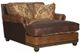 King Hickory Customizable Julianna Leather and Fabric Chaise-0