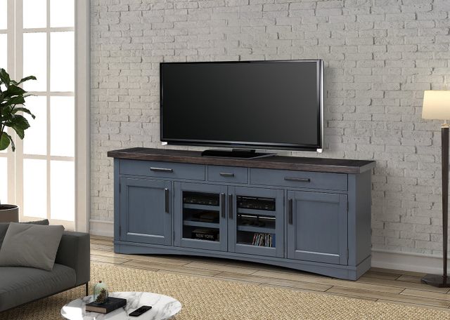 Parker House® Americana Modern Denim 76" TV Console-1