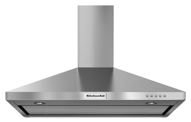 KitchenAid® 36'' Stainless Steel Wall Mounted Range Hood-1