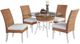 Braxton Culler Customizable Boone 60" Glass Top Round Pedestal Dining Table-3