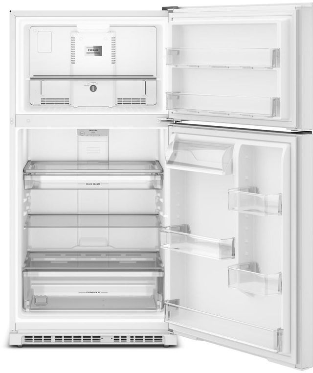 Maytag® 33" 21.3 Cu. Ft. White Top Freezer Refrigerator with Garage Mode-1