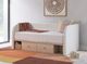 Signature Design by Ashley® Arloster Tan/White Full Upholstered Daybed with Storage-4