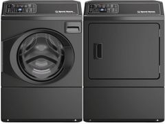 Speed Queen® Matte Black Front Load Laundry Pair