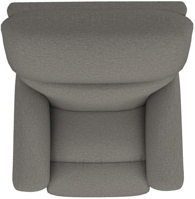La-Z-Boy® Brooks Charcoal Power Rocking Recliner with Headrest-4