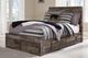 Benchcraft® Derekson 4-Piece Multi Gray Full Panel Storage Bed Set-3