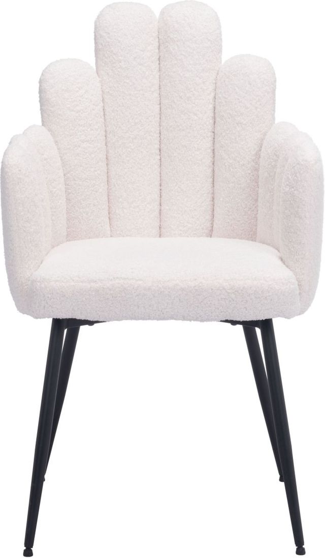 Zuo® Modern Noosa Ivory Dining Chair-2