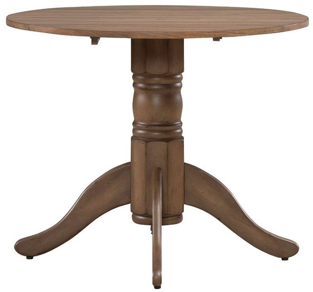 Liberty Furniture Brook Bay Sandstone Drop Leaf Dining Table-2