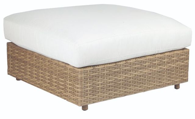 Lane Venture® Campbell White Ottoman-0