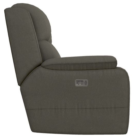 La-Z-Boy® Dorian Smoke Power Reclining Sofa with Headrest and Lumbar-2