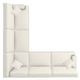 La-Z-Boy® Paxton 5-Piece Parchment Sectional-3
