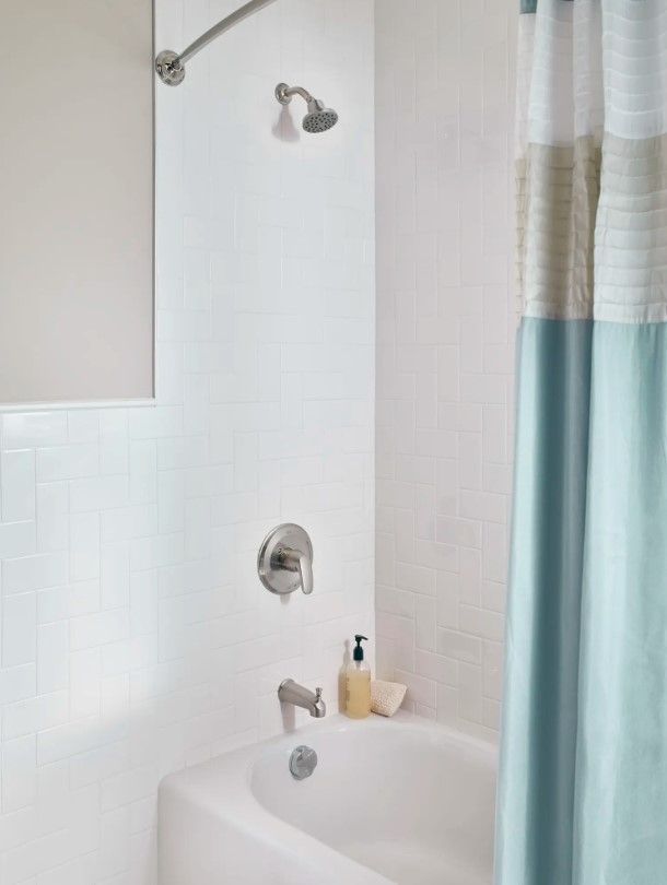 American Standard Colony® PRO Brushed Nickel Water-Saving Showerhead-3