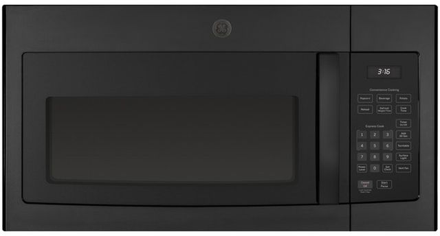 GE® 1.6 Cu. Ft. Black Over The Range Microwave-0