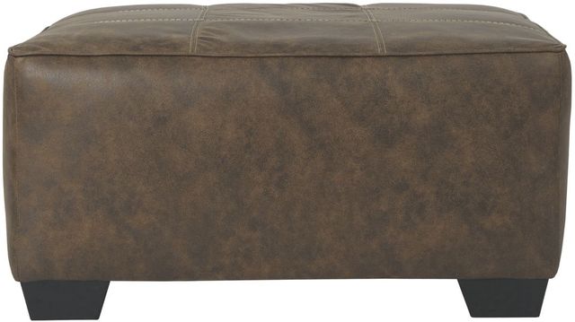 Benchcraft® Abalone Chocolate Oversized Accent Ottoman-1