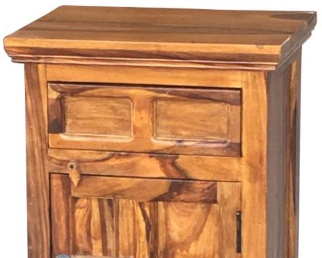 Jaipur Furniture Ganga Plus Brown Right Handle Bedside Cabinet-2