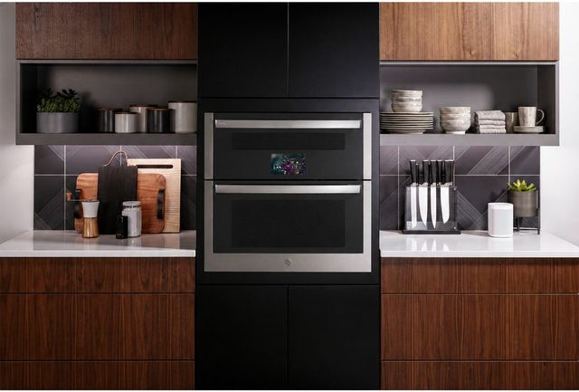 GE Profile™ 30” Stainless Steel Twin Flex Smart Double Electric Wall Oven-3