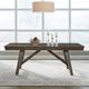 Liberty Furniture Carolina Park Amber Brown Trestle Dining Table-1