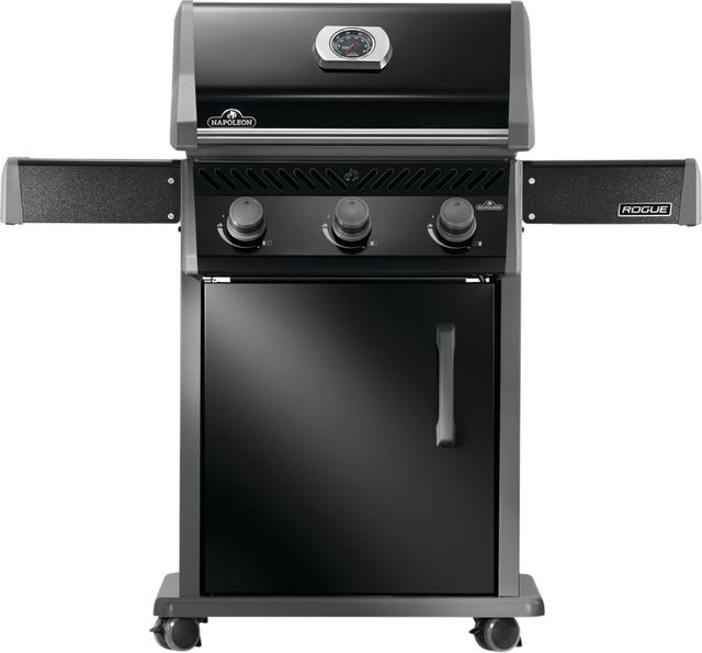 Napoleon Rogue® 425 3-Burner Black Freestanding Liquid Propane Grill-0