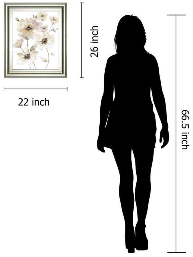 Classy Art Translucent Garden I by Nan Framed Print Wall Art-3