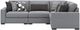 Benchcraft® Bealton 4-Piece Pepper/Salt L-Shape Sectional-1