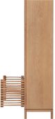 Modus Furniture Tanner Flaxen Bookcase-2