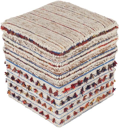 Surya Scotia Multi-Color Ottoman-0