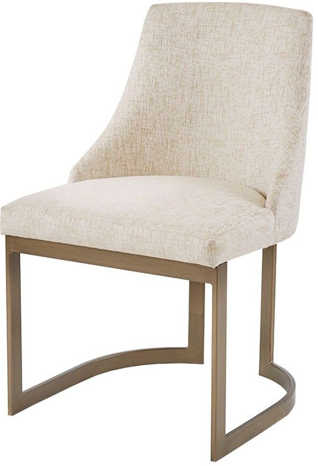 Olliix by Madison Park Cream Bryce Dining Chair (set of 2)-2