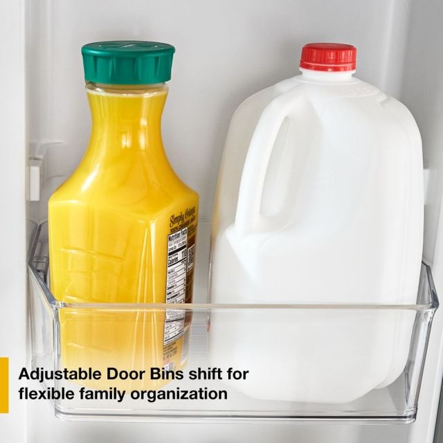 Whirlpool® 30" 19.2 Cu. Ft. White Top Freezer Refrigerator with Total Coverage Cooling-3