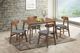 New Classic® Home Furnishings Morocco Dark Gray/Walnut Dining Side Chair-1
