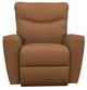 La-Z-Boy® Belmont Camel Leather Power Rocking Recliner with Headrest-1