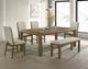 Crown Mark Cockrell Brown Rectangular Dining Table-1