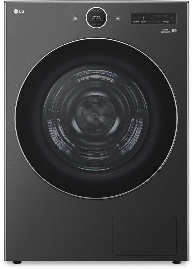 LG 7.8 Cu. Ft. Black Steel Ventless Electric Dryer